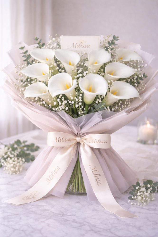 Букет калл от бренда Milissa