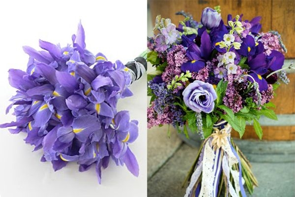 Букет «Лавандовый Ирис» от бренда Milissa